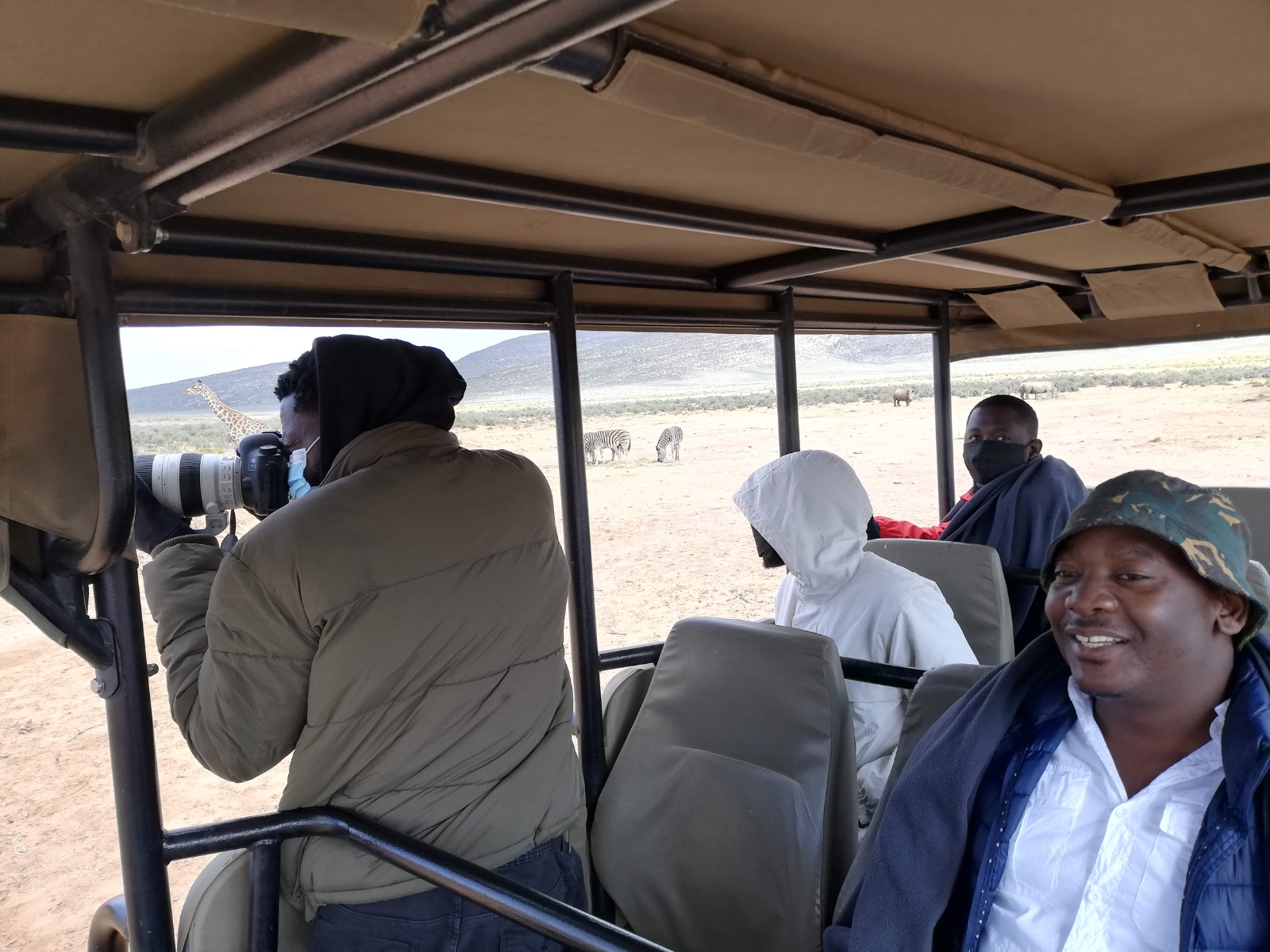 Group safari tour experience